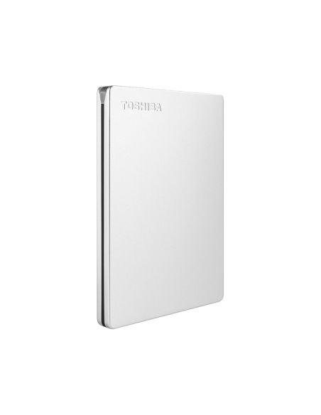 Disco Duro Externo Toshiba Canvio Slim Hdd 2,50" 5.000 Mbit/S Usb 3.0 2 Tb Color Blanco