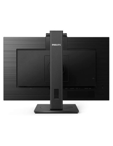 Monitor Philips 242B1H 23,8" 16:9 Ips 1.920 Px Regulable En Altura Con Camara Web-Cam Integrada Color Negro
