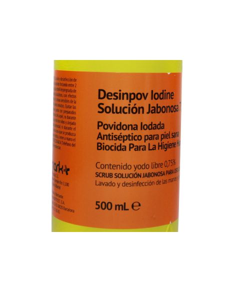Solucion Antiseptica Clorhexidina Desinclor Jabon 0,8% Bote De 500 Ml