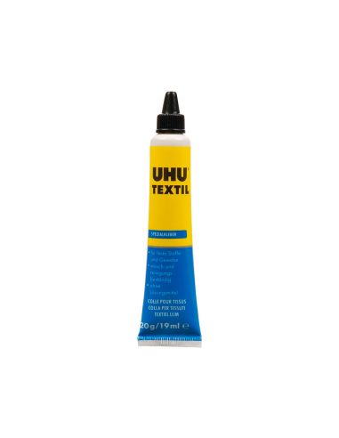 Pegamento Uhu Especial Textil Tubo 20 Gr En Blister