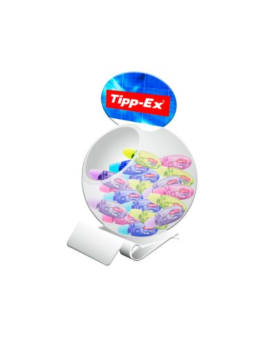 Corrector Tipp-Ex Micro Tape Twist 5 Mm X 8 M Expositor De 60 Unidades