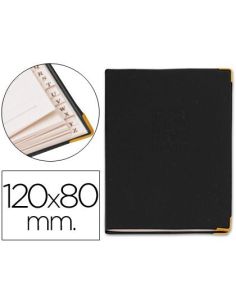 Listin Telefonico Q-Connect Tapa Flexible Con Cantonera Dorada 120X80 Mm