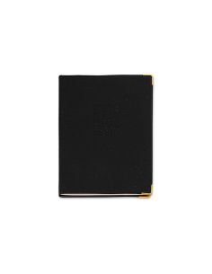 Listin Telefonico Q-Connect Tapa Flexible Con Cantonera Dorada 120X80 Mm 2