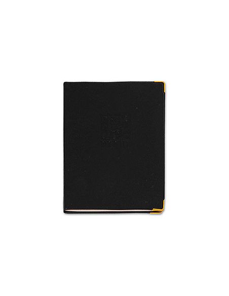 Listin Telefonico Q-Connect Tapa Flexible Con Cantonera Dorada 120X80 Mm