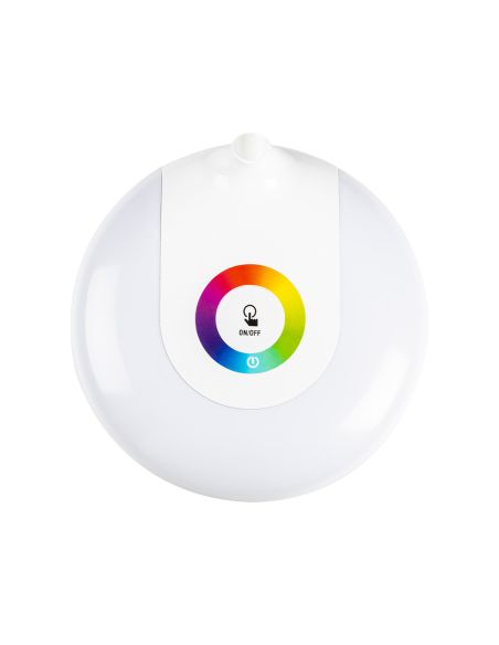 Lampara Infantil Liderpapel Sobremesa Recargable Abs 16 Led 3.7W Sensor 3 Niveles Color Blanco