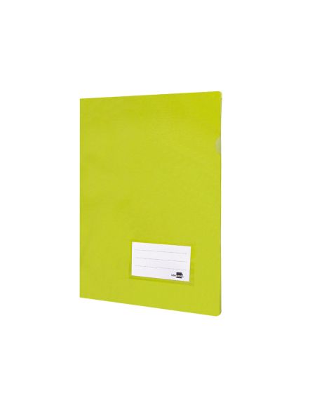 Carpeta Liderpapel Dossier A4 Uñero Amarillo Fluor Opaco