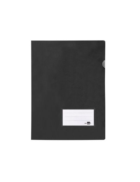 Carpeta Liderpapel Dossier A4 Uñero Negro Opaco
