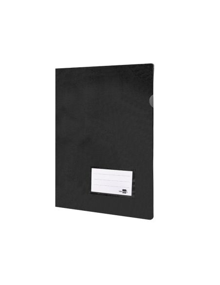 Carpeta Liderpapel Dossier A4 Uñero Negro Opaco