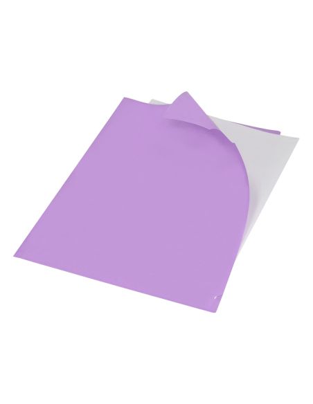 Carpeta Liderpapel Dossier Uñero Polipropileno Din A4 Lavanda Opaco 20 Hojas
