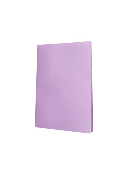 Carpeta Liderpapel Escaparate 20 Fundas Polipropileno Din A4 Lavanda Opaco