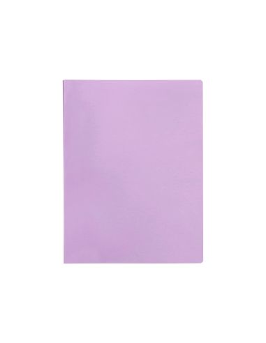 Carpeta Liderpapel Escaparate 10 Fundas Polipropileno Din A4 Lavanda Opaco