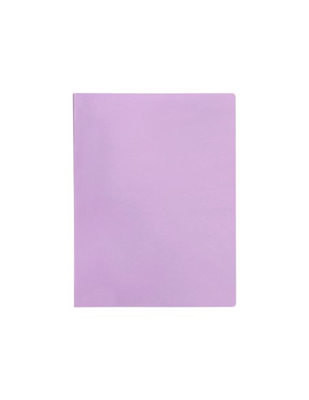 Carpeta Liderpapel Escaparate 10 Fundas Polipropileno Din A4 Lavanda Opaco