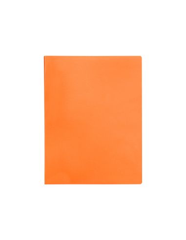 Carpeta Liderpapel Escaparate 10 Fundas Polipropileno Din A4 Naranja Fluor Opaco