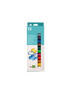 Tempera Solida En Barra Liderpapel Escolar 10 Gr Caja De 12 Colores Surtidos 2