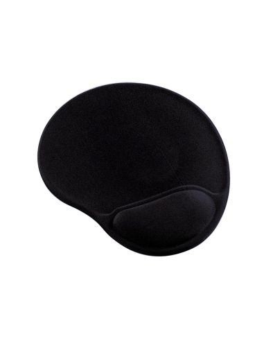 Alfombrilla Para Raton Q-Connect Con Reposamuñecas Ergonomica De Gel Gris Oscuro 262X225X25 Mm
