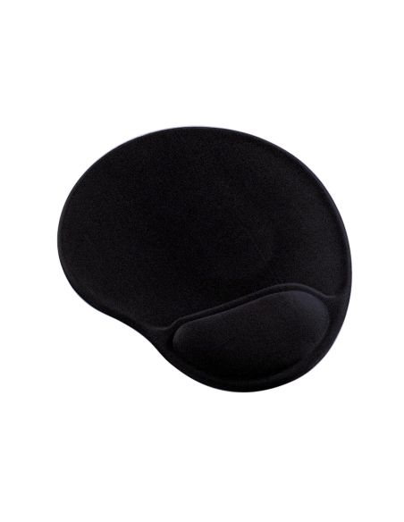 Alfombrilla Para Raton Q-Connect Con Reposamuñecas Ergonomica De Gel Gris Oscuro 262X225X25 Mm