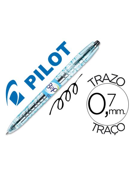 Boligrafo Negro Pilot Gel B2P