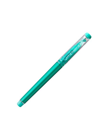 Rotulador Uni-Ball Roller Uf-222 Tinta Gel Borrable 0,7 Mm Verde
