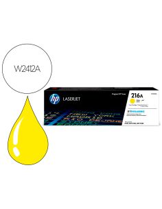 Toner Hp 216A Laserjet Pro M155 / Mfp M182N /Mfp M183Fw Amarillo 850 Paginas
