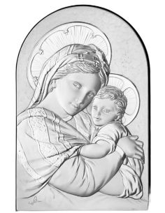 Cuadro Arco Plata 13X18Cm Maternidad 1579