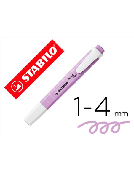 Rotulador Violeta Stabilo Fluorescente Swing Cool Pastel
