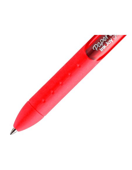 Boligrafo Rojo Paper Mate Inkjoy Retractil Gel Pen Trazo 0,7 Mm
