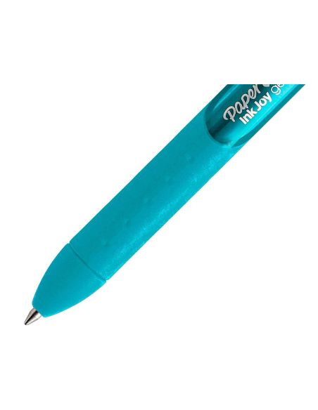 Boligrafo Verde Azulado Paper Mate Inkjoy Retractil Gel Pen Trazo 0,7 Mm|Libreriasalesiana