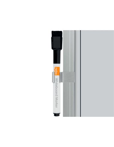 Planificador Semanal Nobo Magnetico + Tablero Corcho Horizontal Con Marco De Aluminio 585X190 Mm