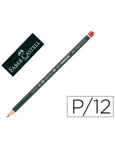 Lapices Copiativo Faber Castell Rojo Unidad