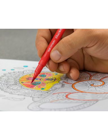 Rotulador Alpino Dual Artist Color Experience Estuche De 12 Unidades Colores Surtidos