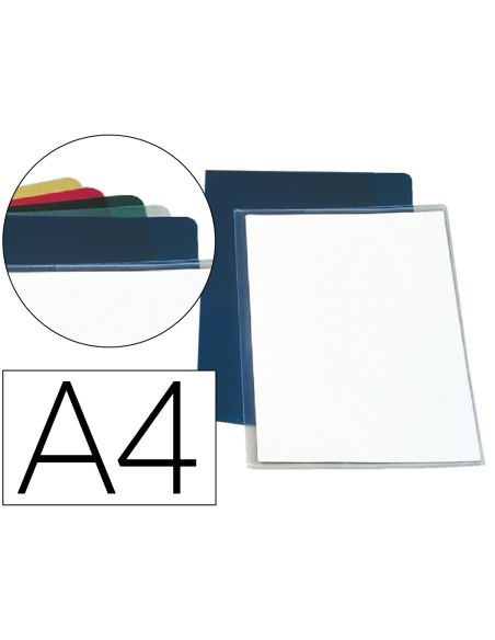 Carpeta Dossier Uñero Plastico Esselte Folio Pvc Transparente 140 Mc Caja De 100 Unidades