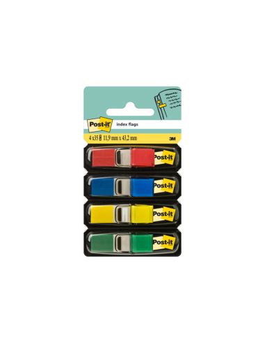 Banderitas Separadoras 683-4 Dispensador 4 Colores