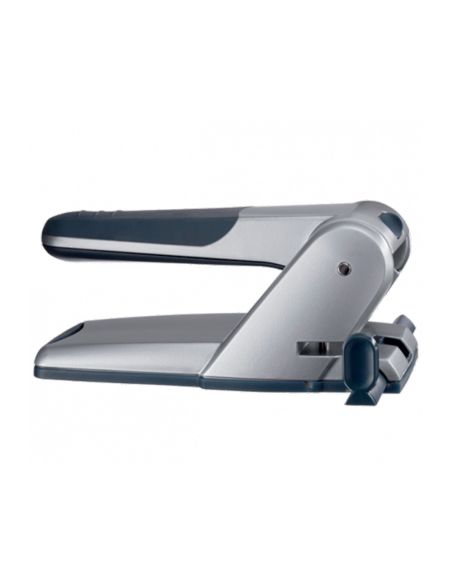 Taladrador Petrus 305 Metalico Capacidad De 65 Hojas Color Plata