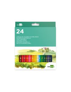Lapices De Colores Acuarelables Liderpapel Caja De 24 Unidades Colores Surtidos 2