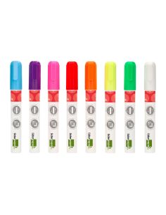 Rotulador Liderpapel Tiza Liquida Punta Redonda Trazo 6 Mm Caja De 8 Unidades Colores Surtidos 2