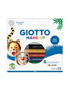 Set Giotto Make Up 6 Lapices Cosmeticos Colores Clasicos
