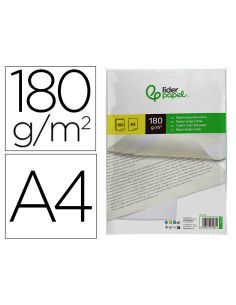 Papel Verjurado Liderpapel A4 180G/M2 Crema Paquete De 100 Hojas