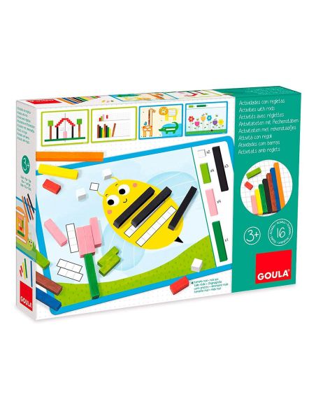Juego Goula Didactico Actividades Con Regletas|Libreriasalesiana