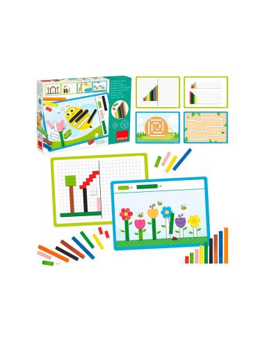 Juego Goula Didactico Actividades Con Regletas|Libreriasalesiana