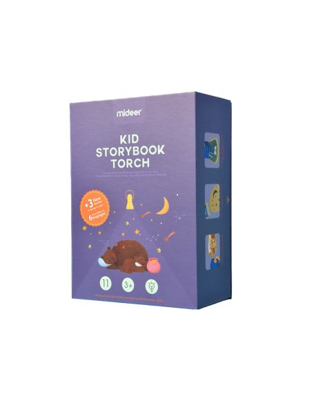 Juego Mideer Antorcha Kids Storibook Con 12 Cuentos