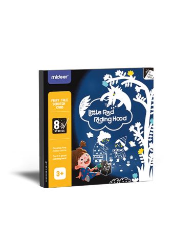 Juego Mideer Tarjeta Tale Sracth Caperucita Roja