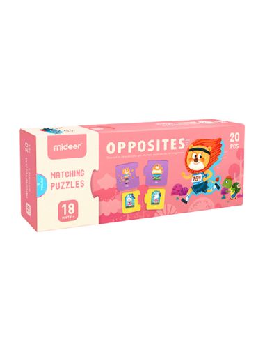Puzle Mideer Opuestos 20 Piezas