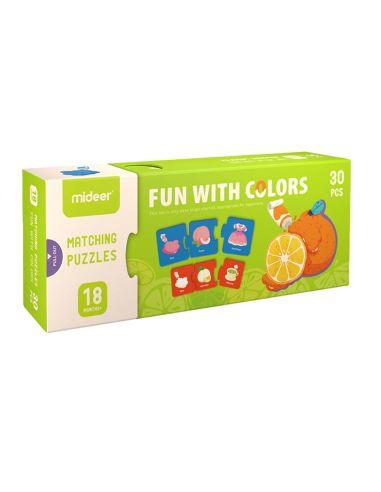 Puzle Mideer Diversion Con Colores 30 Piezas