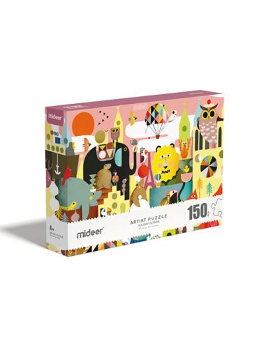 Puzle Mideer Artist Dia Festivo En Paris 150 Piezas
