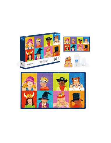 Puzle Mideer Artist Niños Del Mundo 84 Piezas