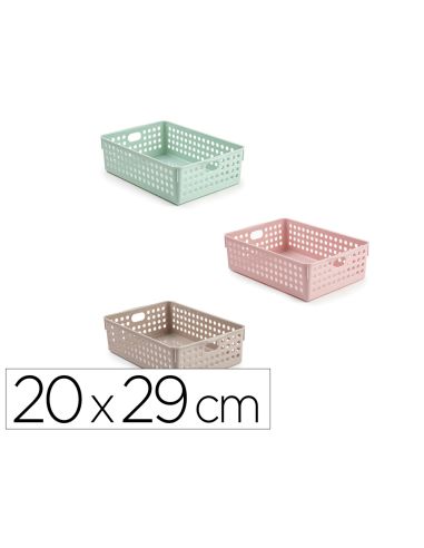 Cesta Ordenacion Plastiforte Atlas Nº 3 200X290 Mm Colores Surtidos
