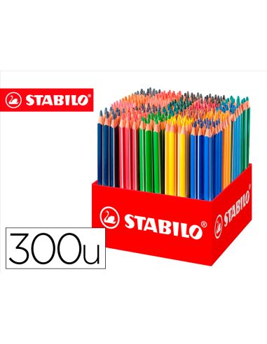 Lapices De Colores Stabilo Trio Az School Pack De 300 Unidades Surtidas 20 Colores