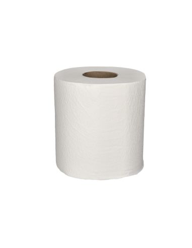 Papel Secamanos Bunzl Greensource 2 Capas Celulosa Blanca 200 Mm X 150 Mt Paquete De 6 Rollos