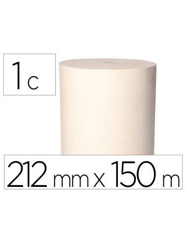 Papel Secamanos Bunzl Greensource 2 Capas Celulosa Blanca 212 Mm X 150 Mt Con Sistema Autocorte Paquete De