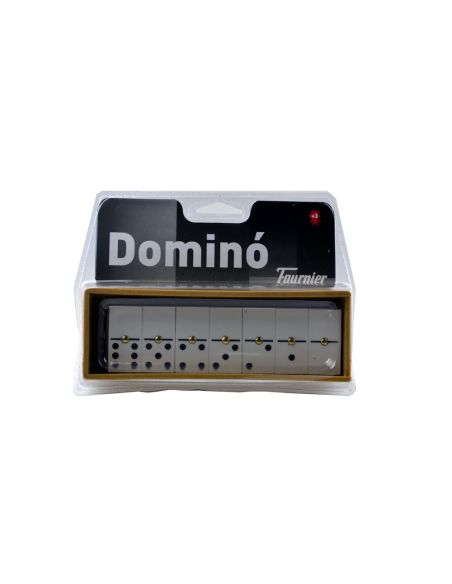 Domino Chamelo Fournier Ficha Marfilina En Caja De Plastico En Blister